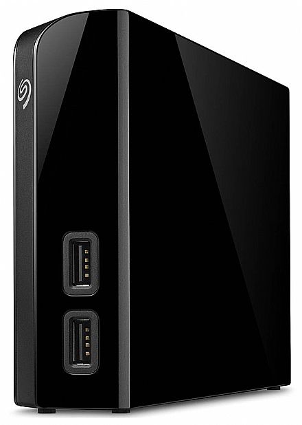 HD Externo - HD Externo 6TB Seagate Backup Plus HUB - USB 3.0 - Duas USB para Energia e Backup - STEL6000100