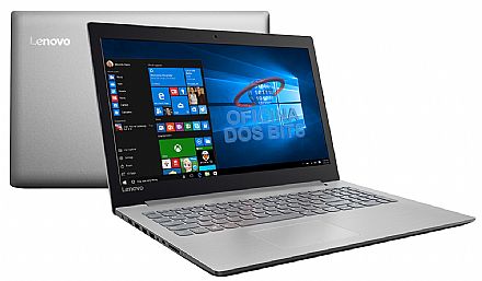 Notebook - Notebook Lenovo Ideapad 320 - Tela 15.6" Full HD, Intel i3 6006U, 8GB DDR4, SSD 240GB, Intel HD Graphics 520, Windows 10 - 80YH0008BR