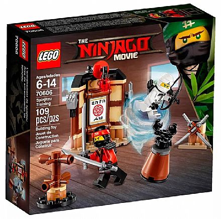 Brinquedo - LEGO Ninjago - Treino de Spinjitzu - 70606