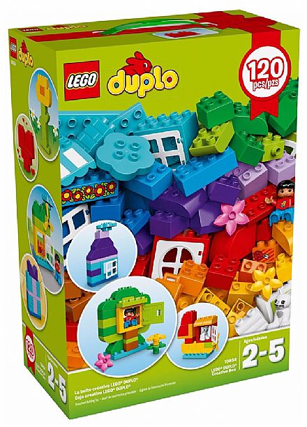 Brinquedo - LEGO Duplo - Caixa Criativa - 10854