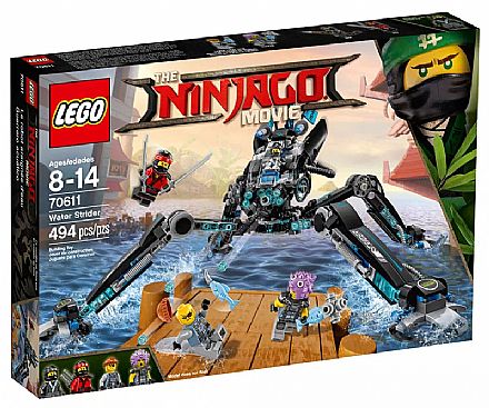 Brinquedo - LEGO Ninjago - Aranha D`Água - 70611