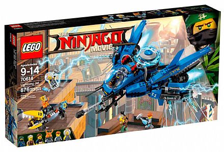 Brinquedo - LEGO Ninjago - Avião Relâmpago - 70614
