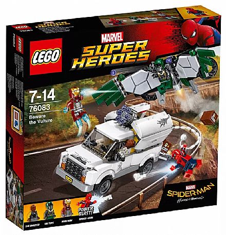 Brinquedo - LEGO Super Heroes - Cuidado com Vulture - 76083