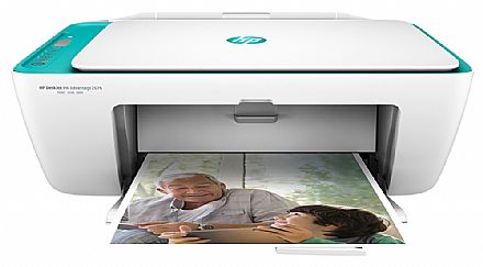 Multifuncional - Multifuncional HP DeskJet Ink Advantage 2676 - USB, Wi-Fi - Open Box - Y5Z00A