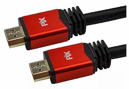 Cabo & Adaptador - Cabo HDMI 2.0 Premium - 10 metros - com Filtro - 4K UltraHD HDR 60Hz / 1080p Full HD 120Hz - Chip SCE PIX - 018-1120