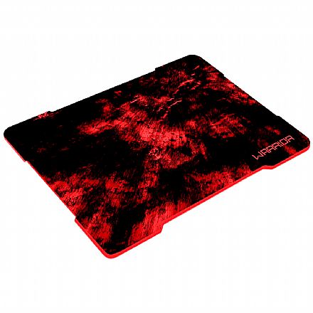 Mouse pad - Mousepad Gamer Multilaser Warrior - 250 x 340mm - Vermelho - AC286