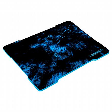 Mouse pad - Mousepad Gamer Multilaser Warrior - 250 x 340mm - Azul - AC288