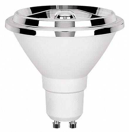 Iluminação & Elétricos - Lâmpada AR70 LED 4,8W - Soquete GU10 - Bivolt - Cor 2700K Branco Quente - 300 Lumens - Stella STH8434/27