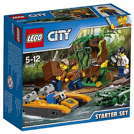 Brinquedo - LEGO City - Conjunto Básico da Selva - 60157