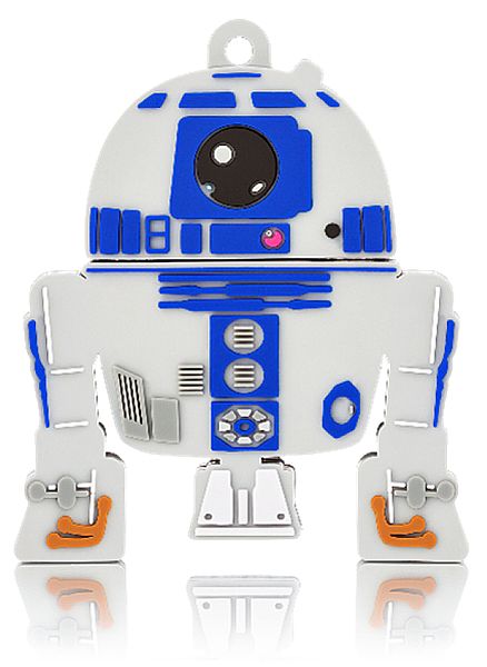 Pen Drive - Pen Drive 8GB Star Wars R2D2 - Multilaser PD036