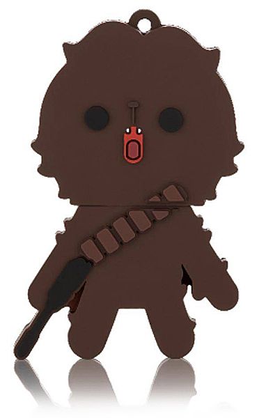 Pen Drive - Pen Drive 8GB Star Wars Chewbacca - Multilaser PD041