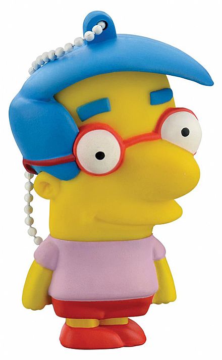 Pen Drive - Pen Drive 8GB Simpsons Milhouse - Multilaser PD075