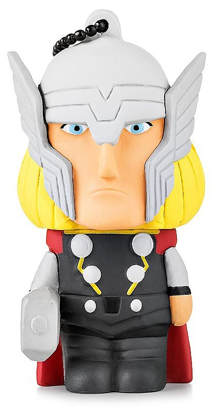 Pen Drive - Pen Drive 8GB Marvel Vingadores Thor - Multilaser PD083