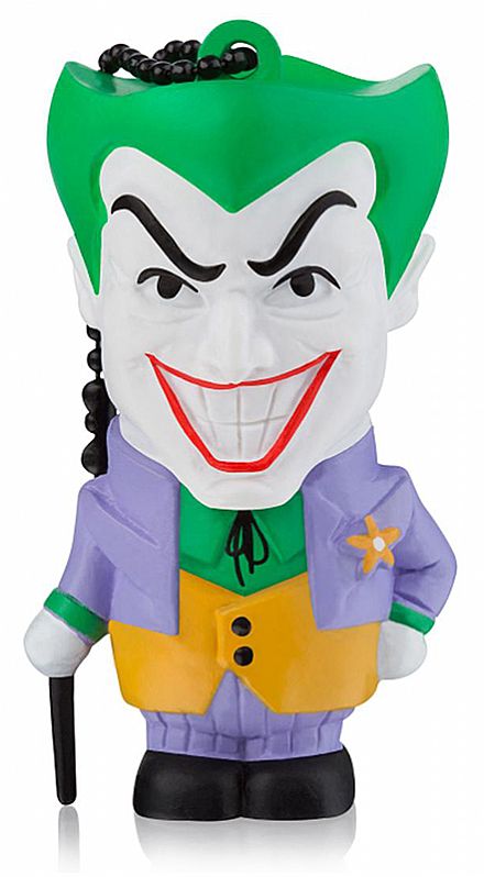 Pen Drive - Pen Drive 8GB DC Comics Coringa - Multilaser PD088