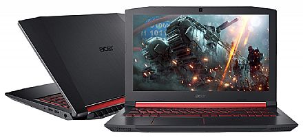 Notebook - Notebook Acer Aspire Nitro 5 AN515-51-50U2 Gamer - Tela 15.6" IPS Full HD, Intel i5 7300HQ, 8GB, HD 1TB, GeForce GTX 1050 4GB, Windows 10