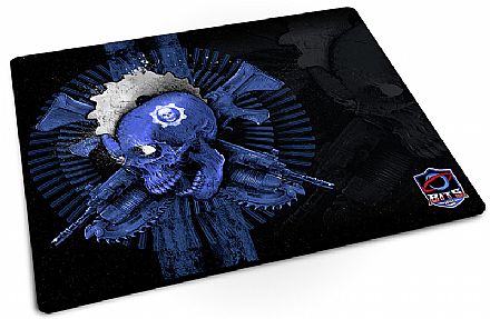 Mouse pad - Mousepad Bits Gamer Gears of War - Médio: 360 x 250mm