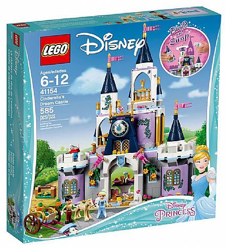 Brinquedo - LEGO Disney Princess - O Castelo do Sonhos da Cinderela - 41154
