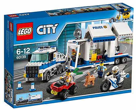Brinquedo - LEGO City - Centro de Comando Móvel - 60139