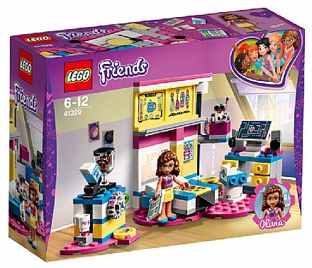 Brinquedo - LEGO Friends - O Quarto da Olivia - 41329