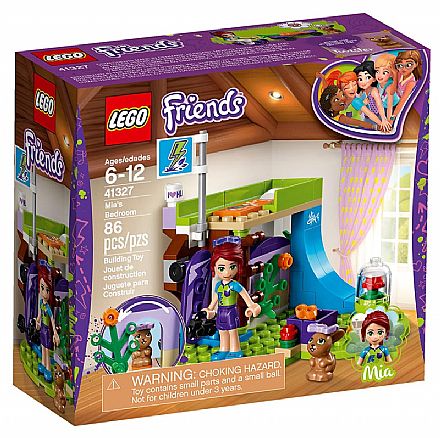 Brinquedo - LEGO Friends - O Quarto da Mia - 41327