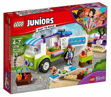 Brinquedo - LEGO Juniors - O Mercado de Alimentos Orgânicos da Mia - 10749
