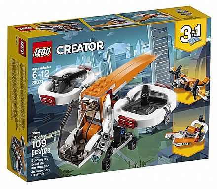 Brinquedo - LEGO Creator - Drone Explorador - 31071