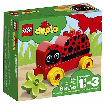 Brinquedo - LEGO Duplo - O minha Primeira Joaninha - 10859