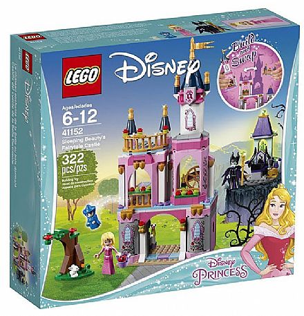 Brinquedo - LEGO Princesas Disney - O Castelo do Conto de Fadas da Bela Adormecida - 41152