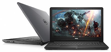 Notebook - Notebook Dell Inspiron i15-3576-A61C - Tela 15.6", Intel i5 8250U, 8GB, SSD 240GB, Vídeo Radeon 520 2GB, Windows 10