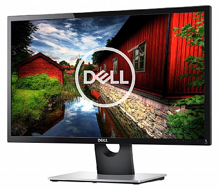 Monitor - Monitor 23.8" Dell SE2416H - Tela IPS Full HD - Borda Ultrafina - 6ms - HDMI/VGA - Outlet - Garantia 90 dias