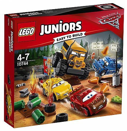 Brinquedo - LEGO Juniors - Corrida em Circuito Fechado - Crazy 8 -10744