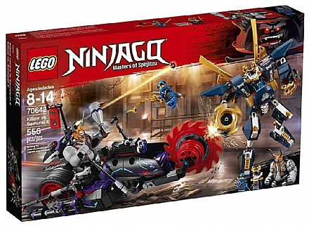 Brinquedo - LEGO Ninjago - Killow vs. Samurai X - 70642