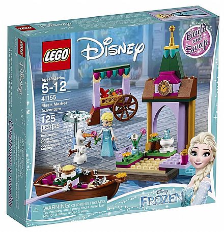 Brinquedo - LEGO Princesas Disney - A Aventura da Elsa no Mercado - 41155