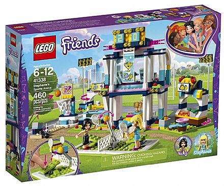 Brinquedo - LEGO Friends - A Arena de Esportes da Stephanie - 41338