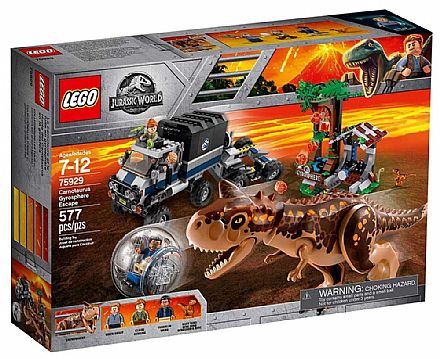 Brinquedo - LEGO Jurassic World - A Fuga da Girosfera - 75929