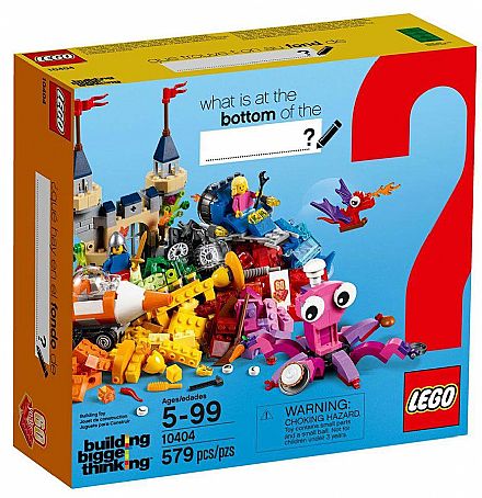 Brinquedo - LEGO Building Bigger Thinking - Fundo do Oceano - 10404