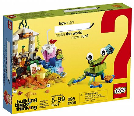 Brinquedo - LEGO Building Bigger Thinking - Mundo Divertido - 10403
