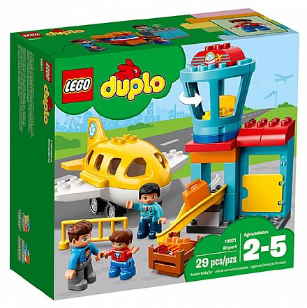 Brinquedo - LEGO Duplo - Aeroporto - 10871