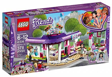 Brinquedo - LEGO Friends - O Café de Arte da Emma - 41336