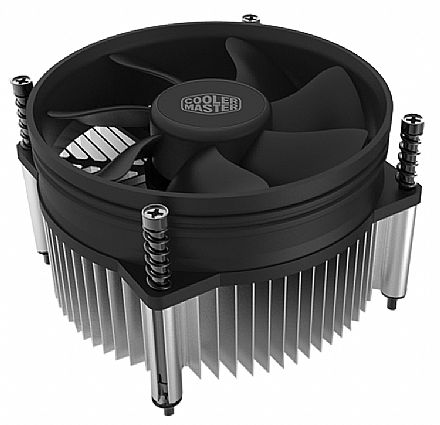 Cooler CPU - Cooler para Intel - Soquete LGA 1200 / 1150 / 1151 / 1155 / 1156 - Cooler Master i50 - RH-I50-20FK-R1