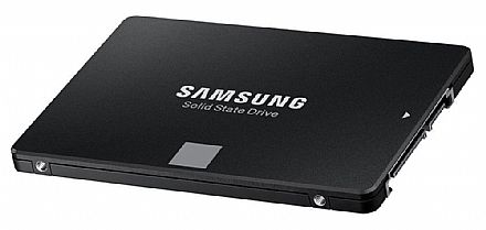 SSD - SSD 250GB Samsung EVO 860 - 550 MB/s de Leitura - V-NAND - MZ-76E250E