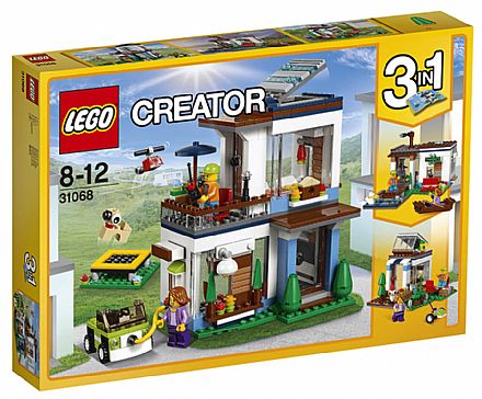 Brinquedo - LEGO Creator - Casa Moderna - 31068