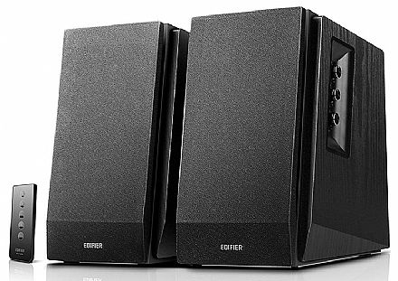 Caixa de Som - Caixa de Som 2.0 Edifier R1700BT - Bluetooth - 66W RMS - Preta - Open box