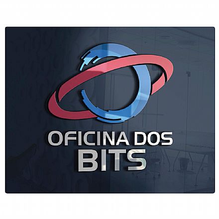 Mouse pad - Mousepad Bits Oficina dos Bits - Pequeno: 220 x 175mm