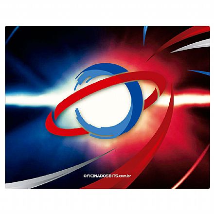 Mouse pad - Mousepad Bits Force - Pequeno: 220 x 175mm