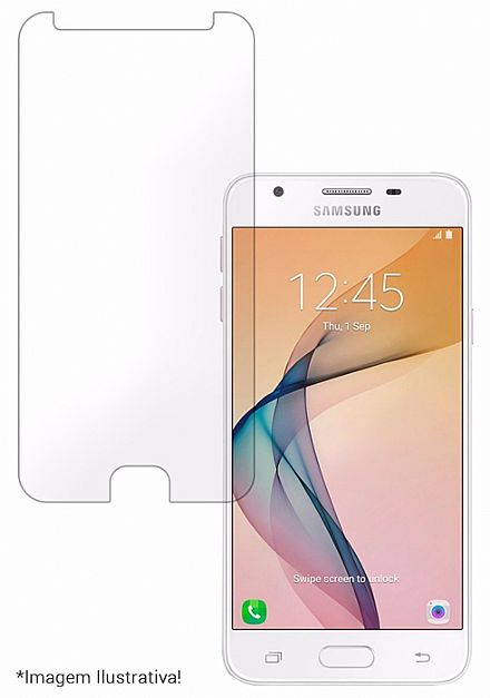 Acessorios de telefonia - Película de Vidro Temperado para Samsung Galaxy J5 Prime G570 - Dureza 9H