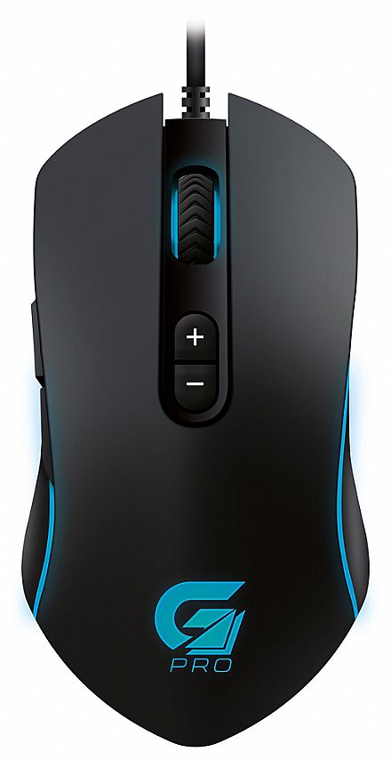 Mouse - Mouse Gamer Fortrek Pro M7 - 4800dpi - 8 Botões - LED RGB - 64386