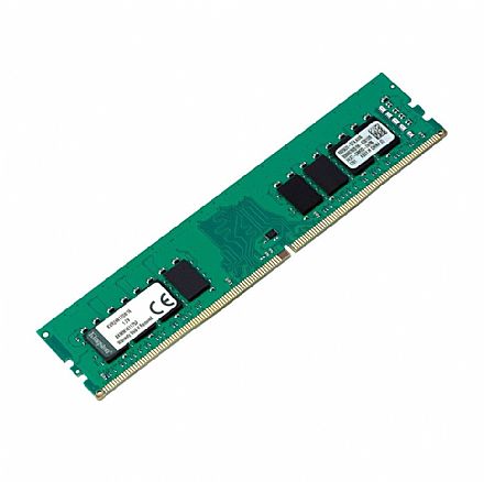 Memória para Desktop - Memória 16GB DDR4 2400MHz Kingston - CL17 - KVR24N17D8/16