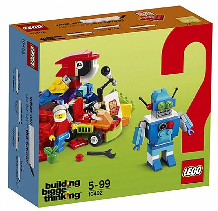 Brinquedo - LEGO Building Bigger Thinking - Diversão do Futuro - 10402