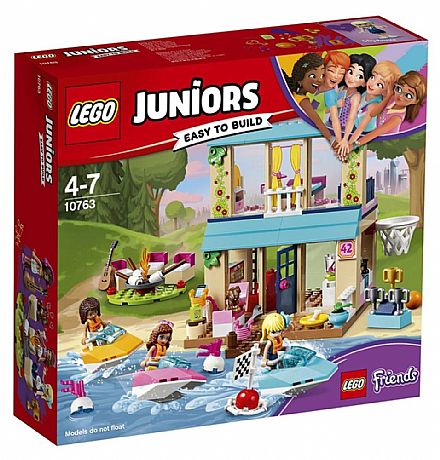 Brinquedo - LEGO Friends - A Casa do Lago da Stephanie - 10763